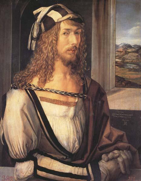Albrecht Durer Self-Portrait (mk45) oil painting image